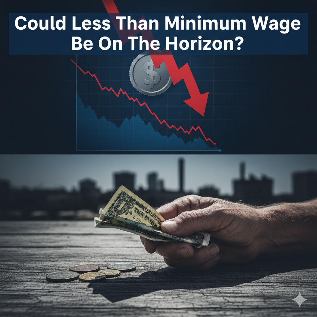 Could Less Than Minimum Wage Be On The Horizon?