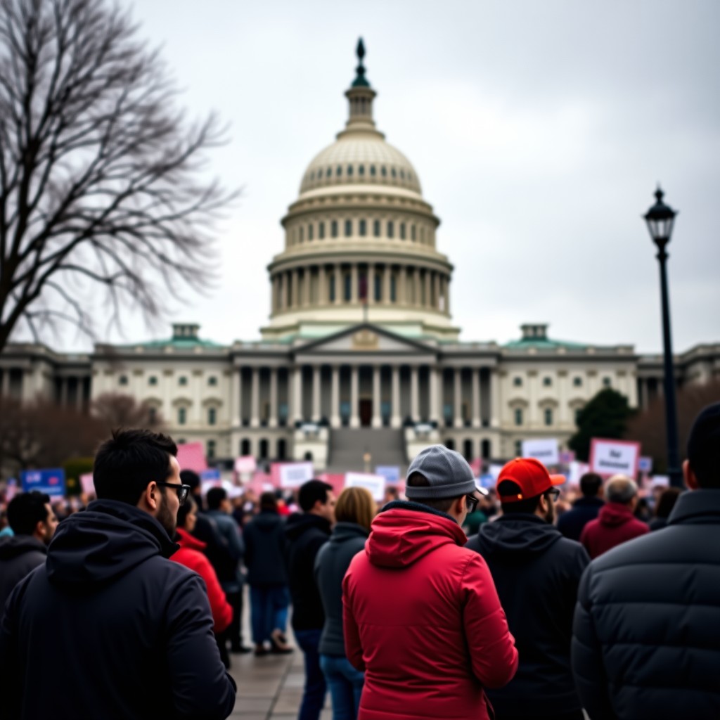 A photograph of government or policy centers