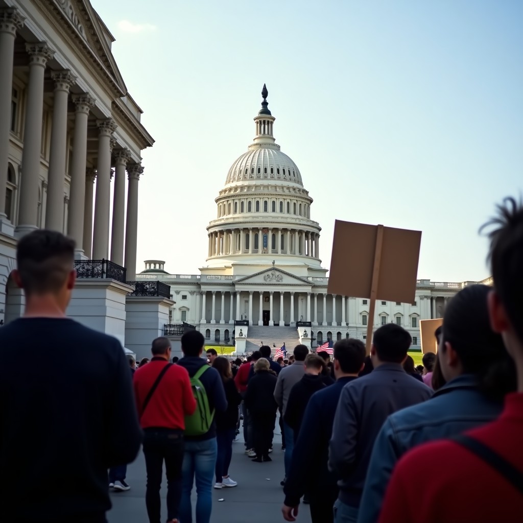 A photograph of government or policy centers