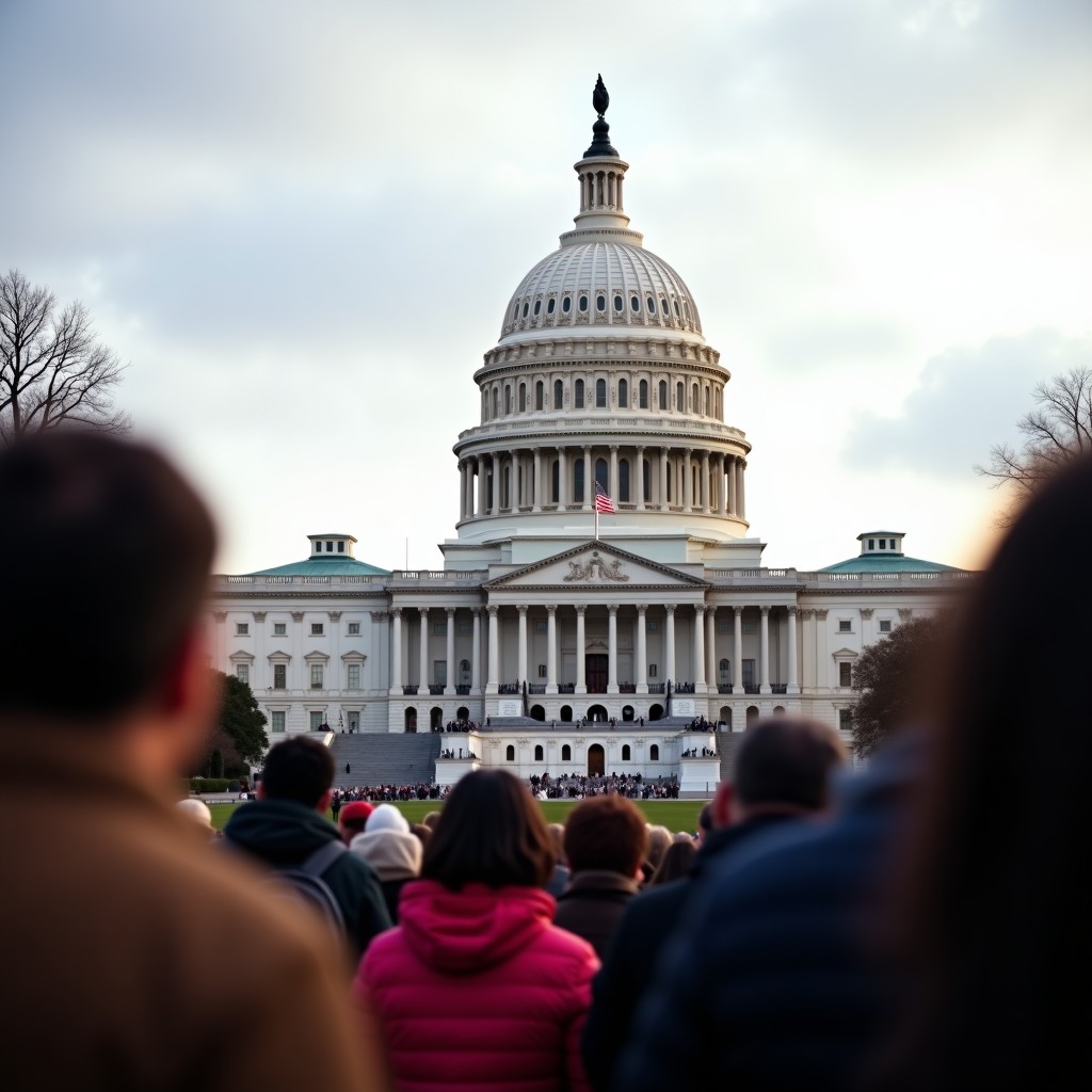A photograph of government or policy centers