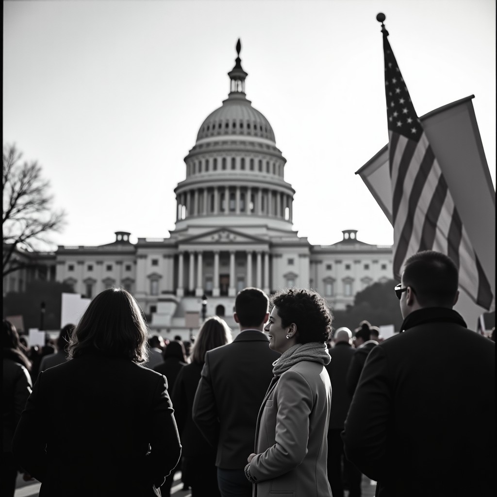 A photograph of government or policy centers