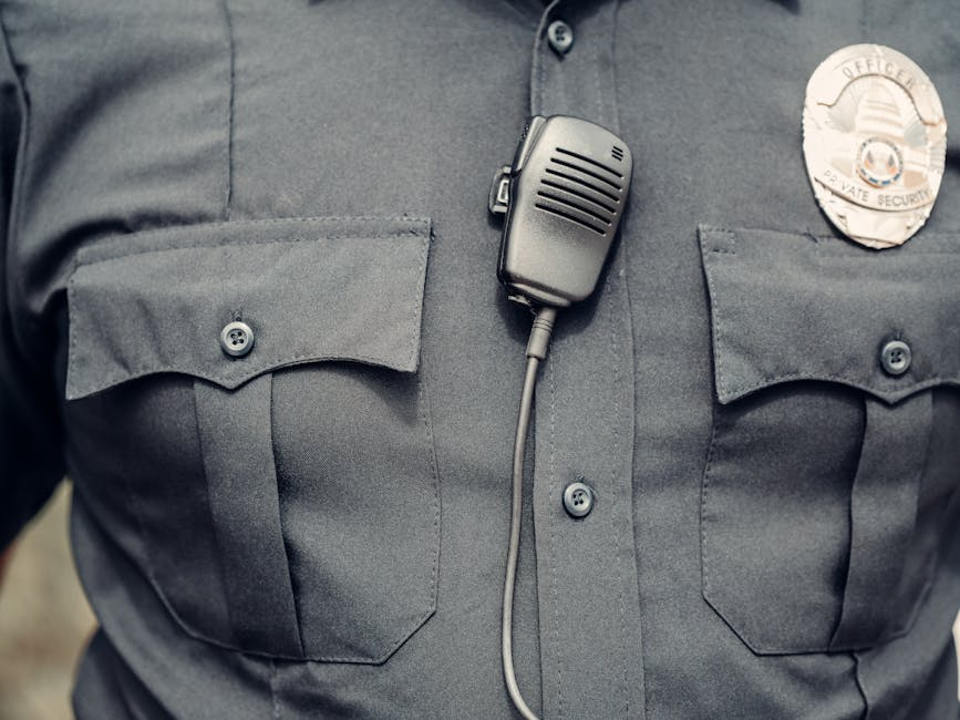 Police body camera accountability