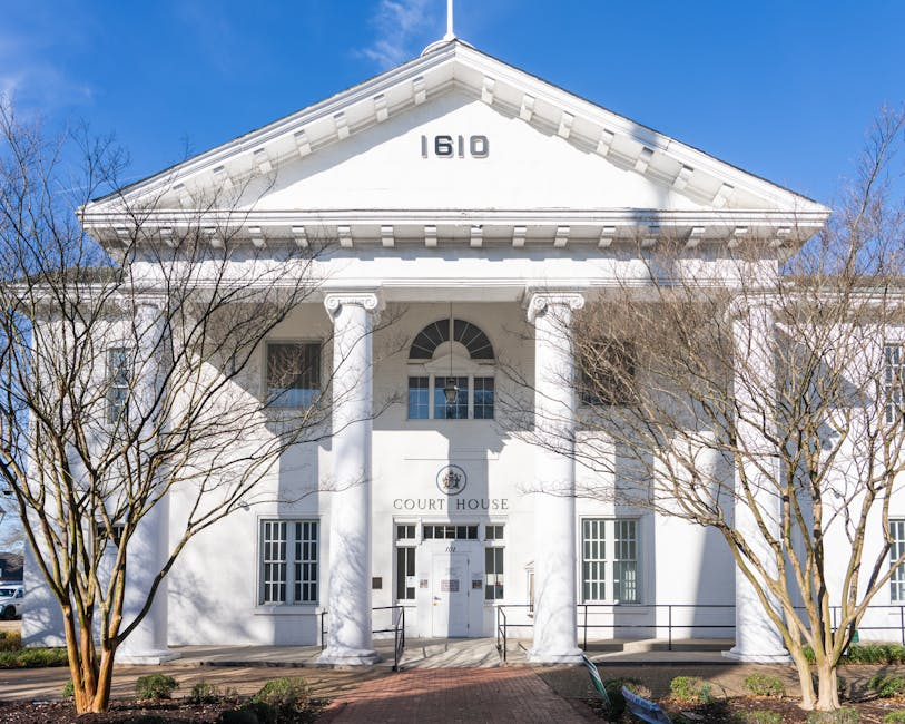 Courthouse — justice and legal system