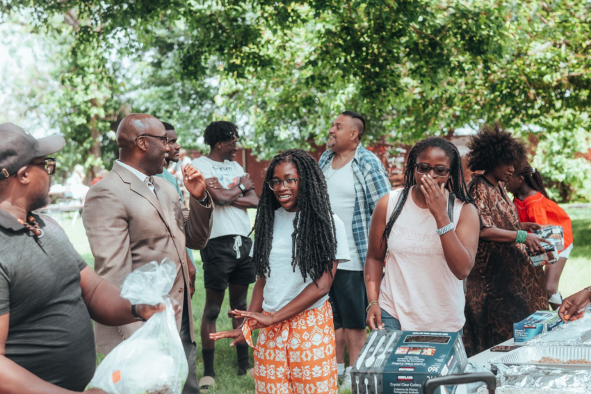 Family and community gathering