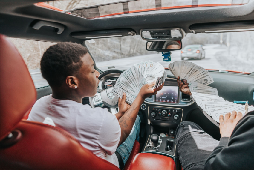 Lifestyle influencer posting luxury content — the facade behind trading guru scams