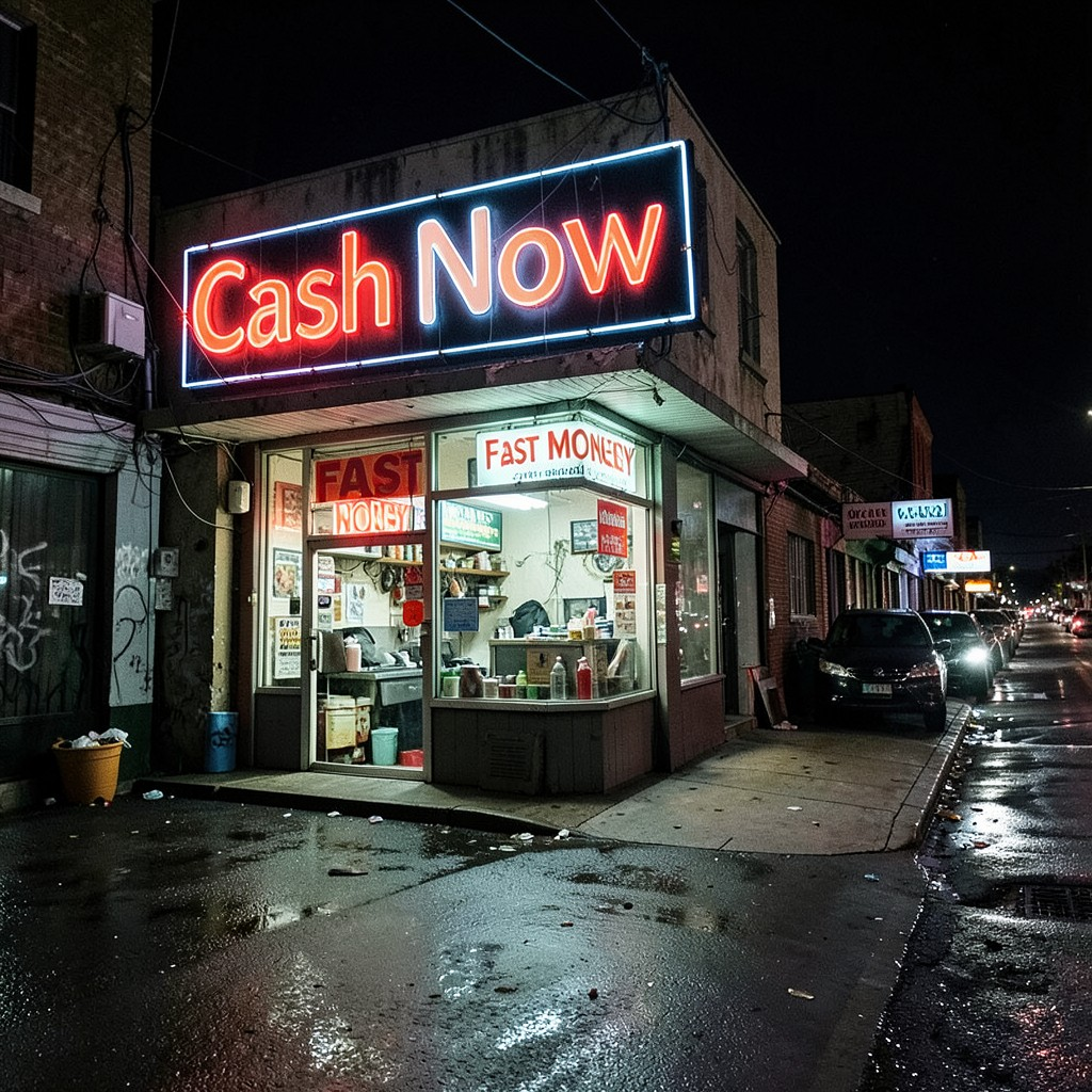 Payday loan storefront