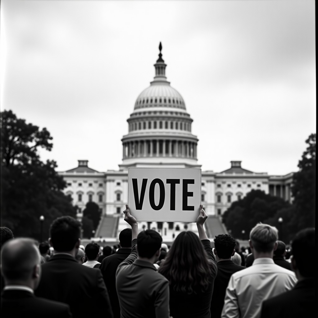 A photograph of government or policy centers