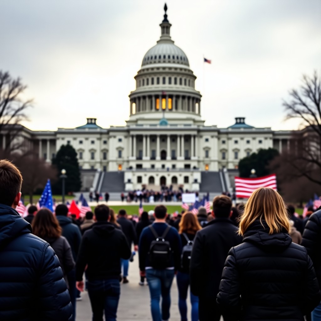 A photograph of government or policy centers