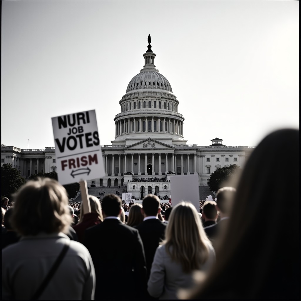 A photograph of government or policy centers