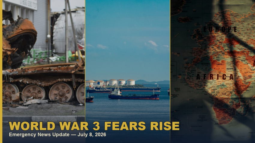 World War 3 fears rise amid Iran war escalation, collage