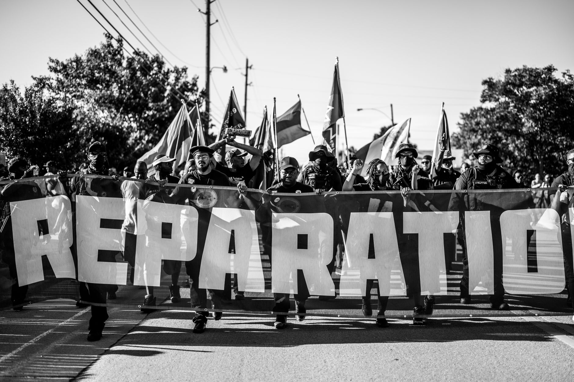 Community members at a civic organizing event, illustrative image