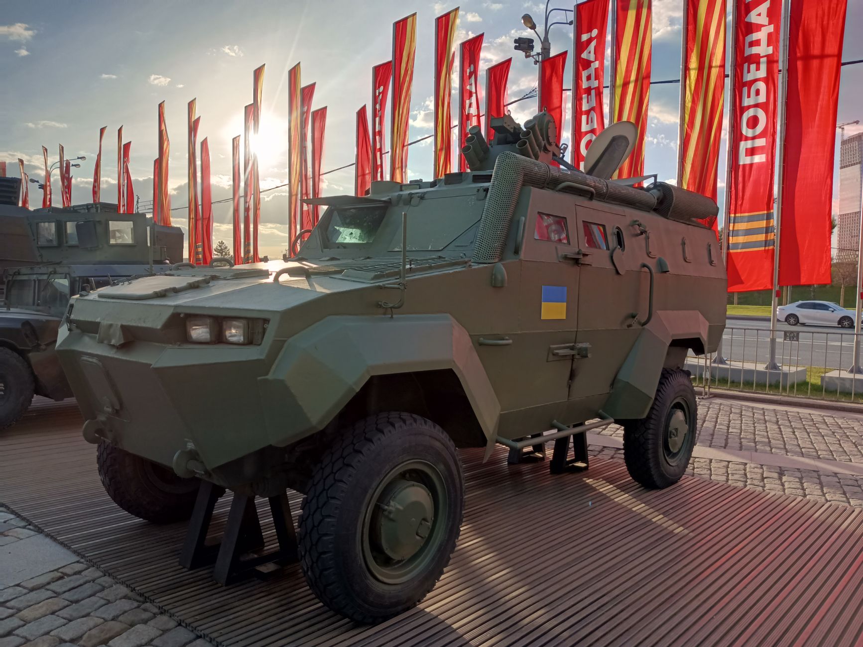 Drone warfare between Russia and Ukraine, illustrative image