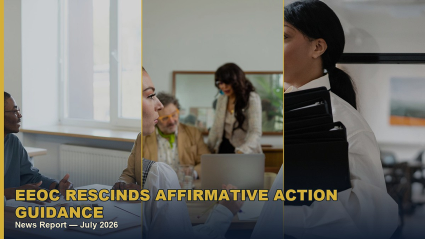 EEOC Rescinds Affirmative Action Guidance