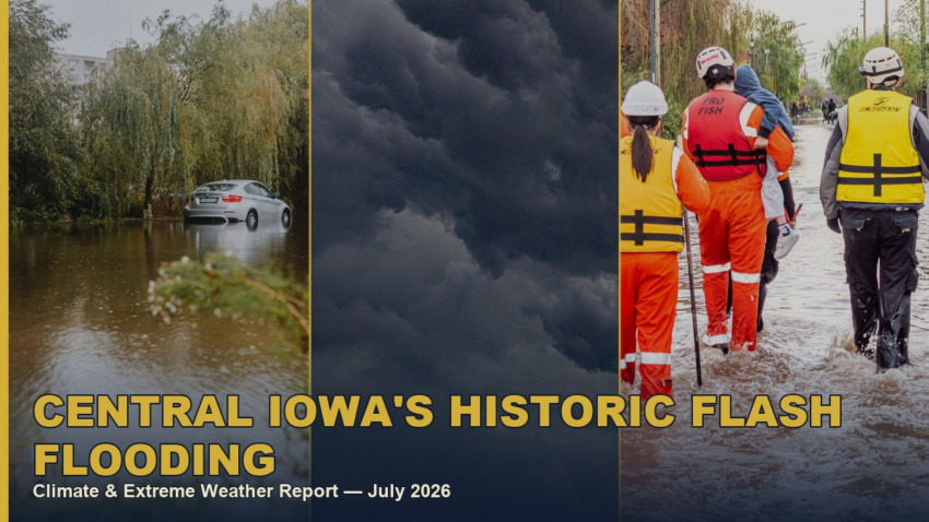Central Iowa's Historic Flash Flooding