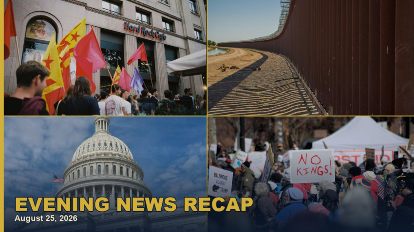 Kemetic Minds evening news recap — August 25, 2026