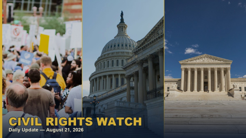 Civil Rights Watch collage