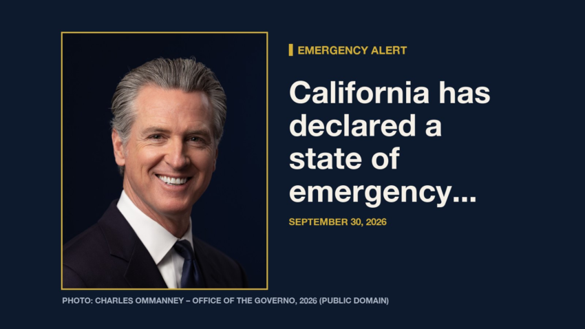 Emergency Alert: California has declared a state of emergency in anticipation of the super El Niño