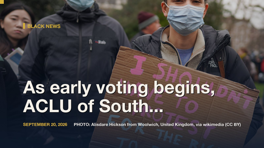 As early voting begins, ACLU of South Dakota hosts voting rights education event
