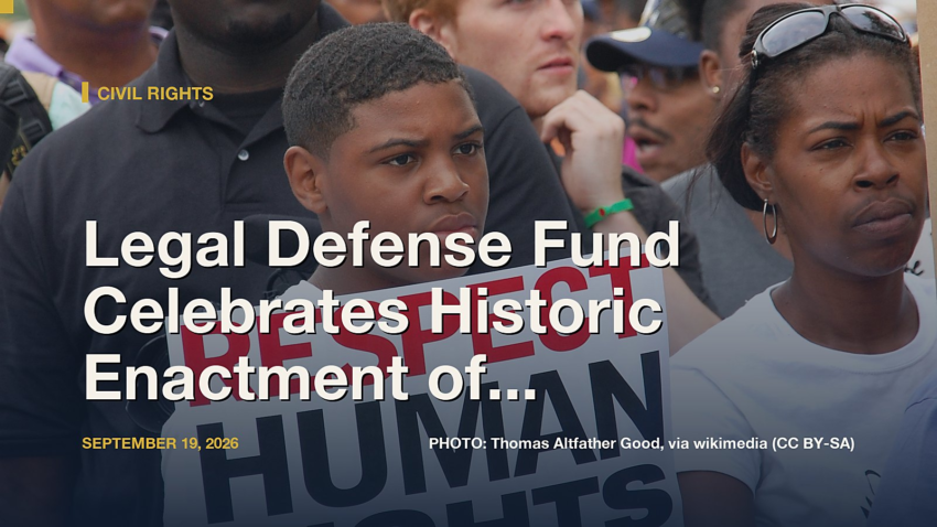 Legal Defense Fund Celebrates Historic Enactment of Four State Voting Rights Acts in On...