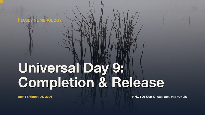 Universal Day Number 9, September 26, 2026: Osiris, the Nine Night Wake, and What the Actual Research Says About Endings