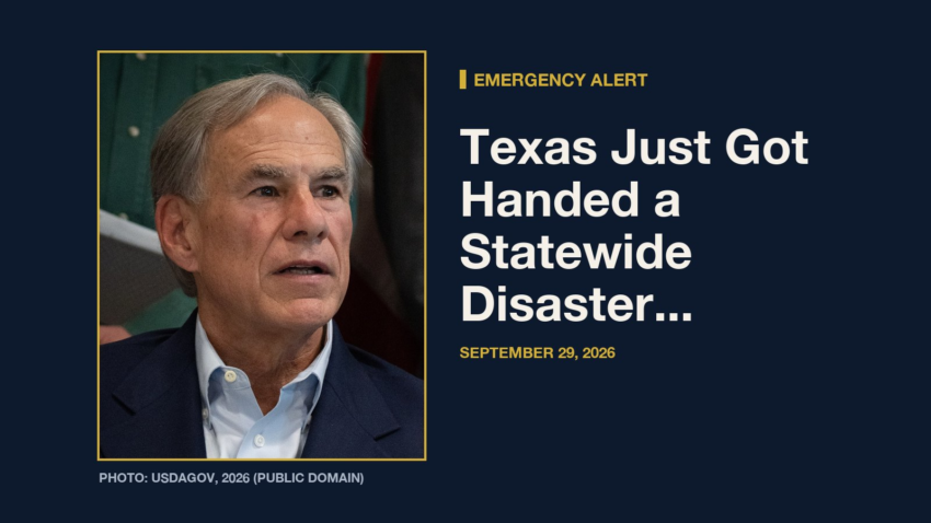 Greg Abbott. Photo: USDAgov, 2026 (public domain, Wikimedia Commons)