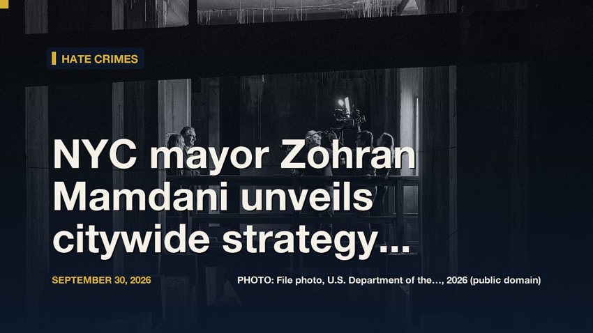 NYC mayor Zohran Mamdani unveils citywide strategy to combat antisemitism as hate crime...