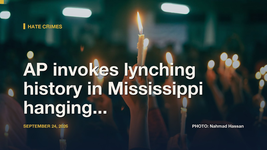 AP invokes lynching history in Mississippi hanging death after Black