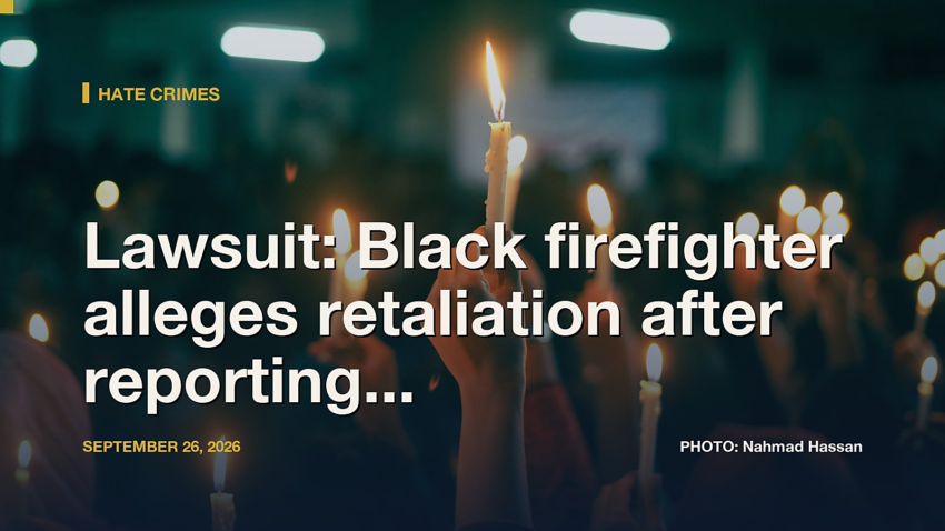 Lawsuit: Black firefighter alleges retaliation after reporting noose