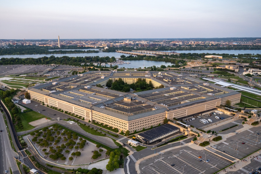 The Pentagon, May 15, 2023. Archival photograph of the department headquarters; not an image of a reported UAP.