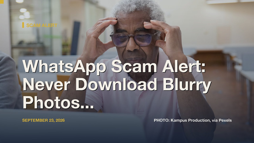 WhatsApp Scam Alert: Never Download Blurry Photos From Unknown Numbers, Experts Warn Users