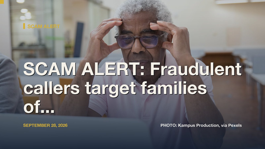 SCAM ALERT: Fraudulent callers target families of recent Linn County arrestees