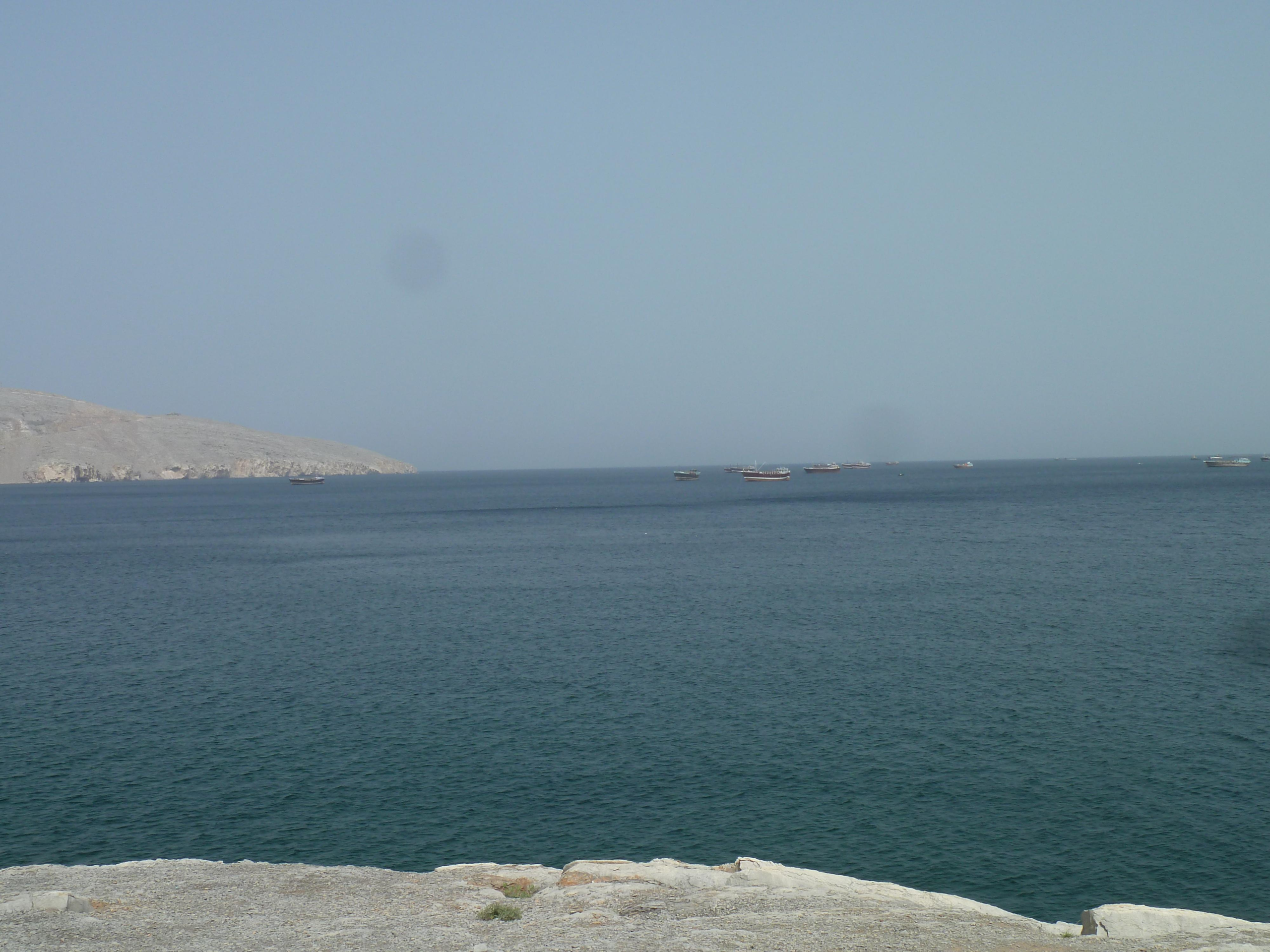 Street-level photo: Boats on the Strait of Hormuz off Khasab, Oman