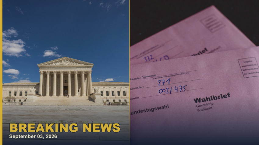 Trump Admin Again Asks Supreme Court to Allow Mail-In Voting Plan