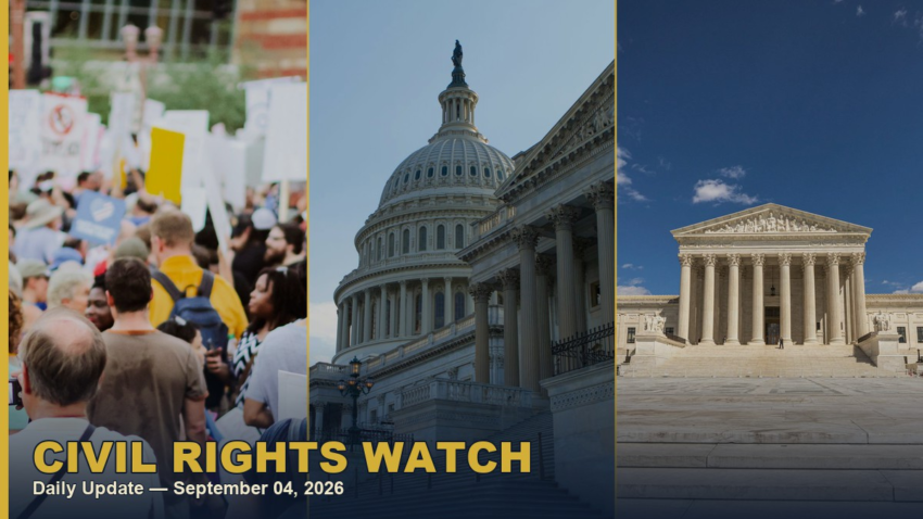 Civil Rights Watch collage