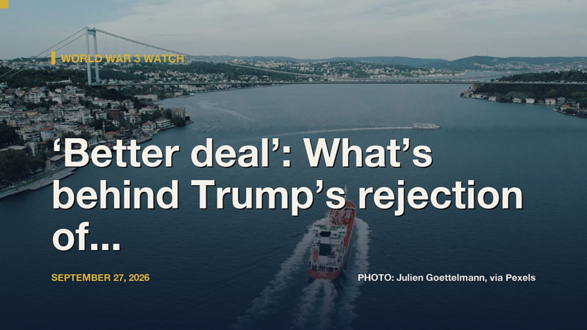 World War 3 Watch: ‘Better deal’: What’s behind Trump’s rejection of Iran’s truce offer?