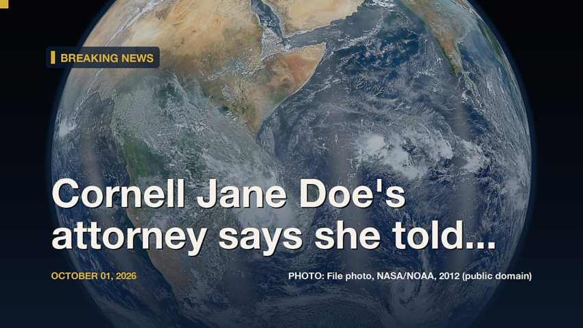 Cornell Jane Doe's attorney says she told police in 2024: 'I was raped'