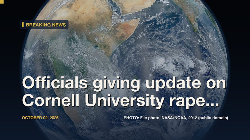 Officials giving update on Cornell University rape investigation - watch live