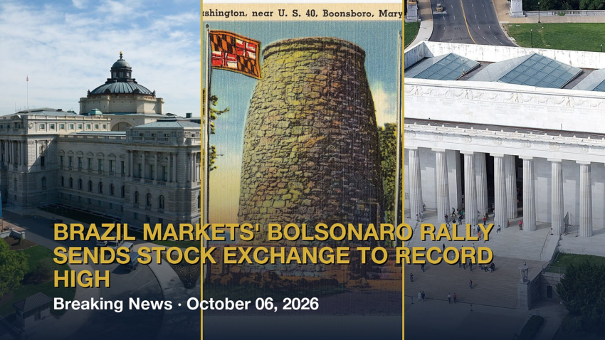 Brazil markets' Bolsonaro rally sends stock exchange to record high