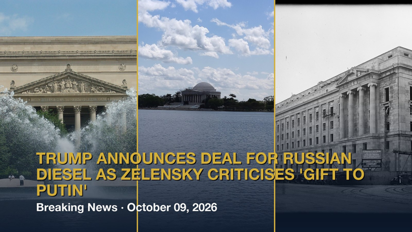 Trump announces deal for Russian diesel as Zelensky criticises 'gift to Putin'