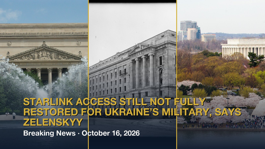 Starlink access still not fully restored for Ukraine’s military, says Zelenskyy