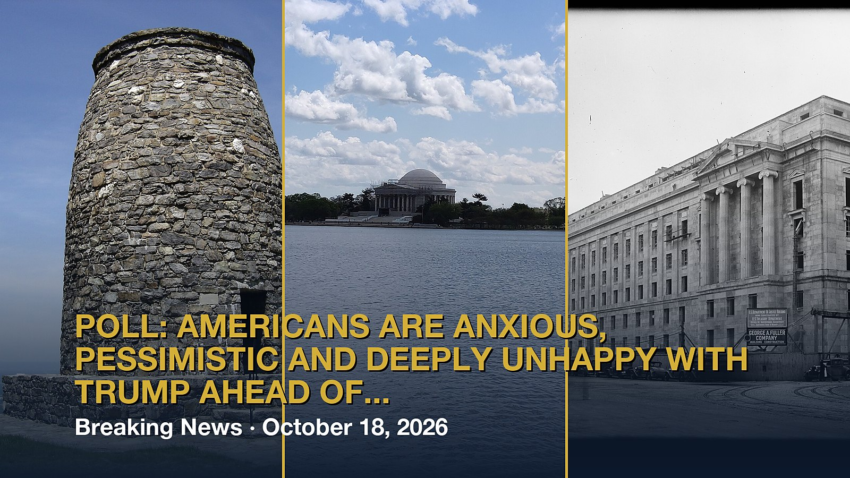 Poll: Americans are anxious, pessimistic and deeply unhappy with Trump ahead of the midterms