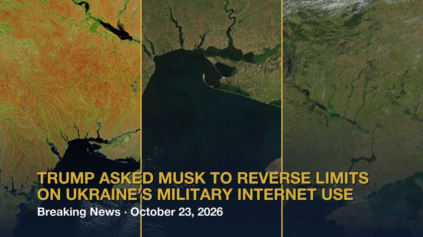 Trump Asked Musk to Reverse Limits on Ukraine’s Military Internet Use