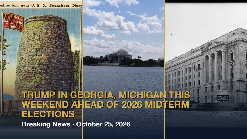Trump in Georgia, Michigan this weekend ahead of 2026 midterm elections