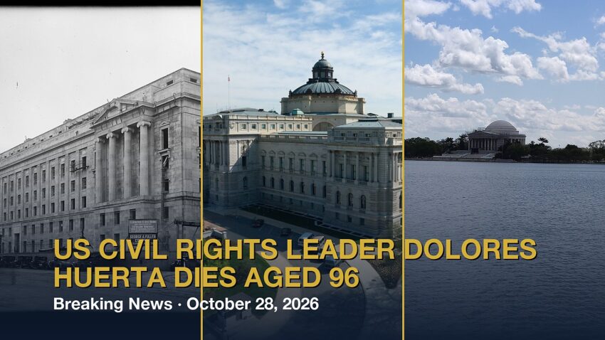 US civil rights leader Dolores Huerta dies aged 96