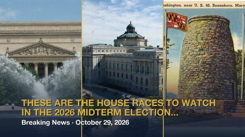 These are the House races to watch in the 2026 midterm election on Nov. 3