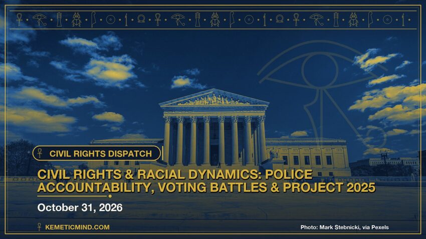Civil Rights & Racial Dynamics Dispatch: Police Accountability in Colorado, Voting Rights Battles, and Project 2025 Alarms — October 31, 2026