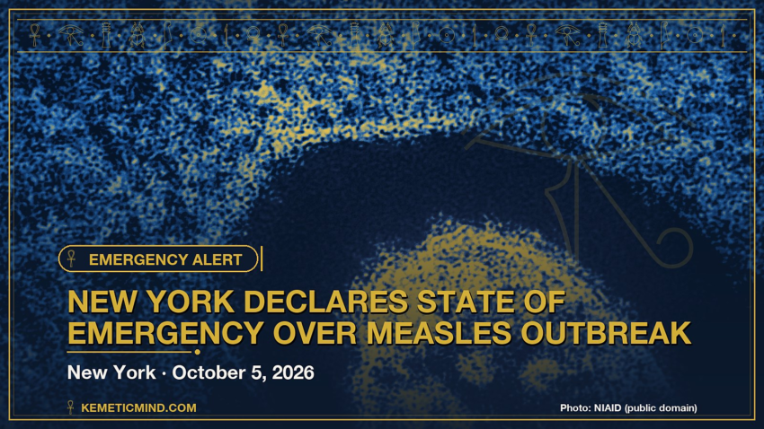 New York declares state of emergency over measles outbreak. Photo: NIAID (public domain)