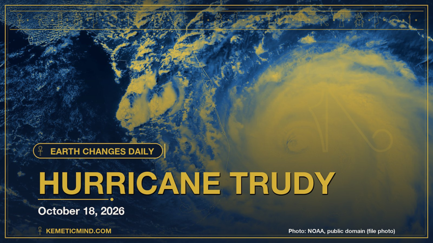 Hurricane Trudy. Photo: NOAA, public domain (file photo)
