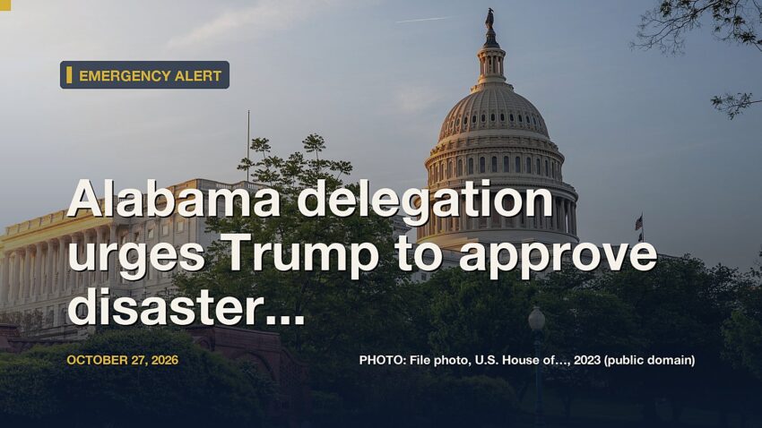 Alabama delegation urges Trump to approve disaster declaration after Isaias