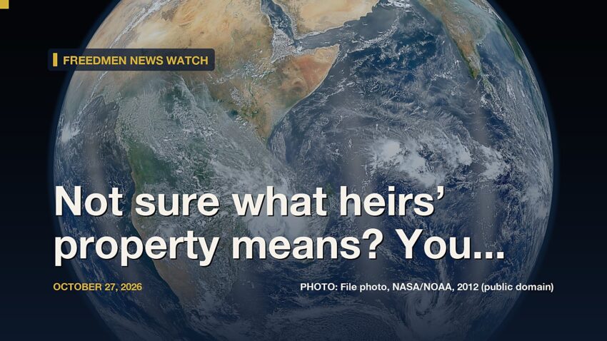 Not sure what heirs’ property means? You should learn.
